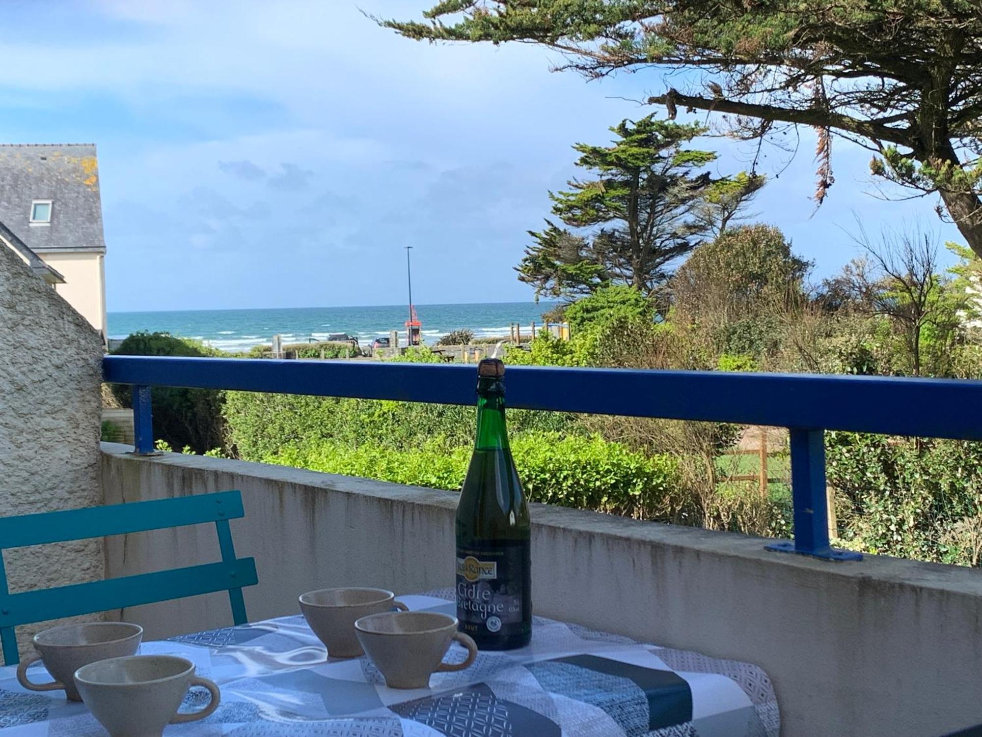 Studio Duplex Vue Mer 100M De La Plage Saint-Nic Exterior photo