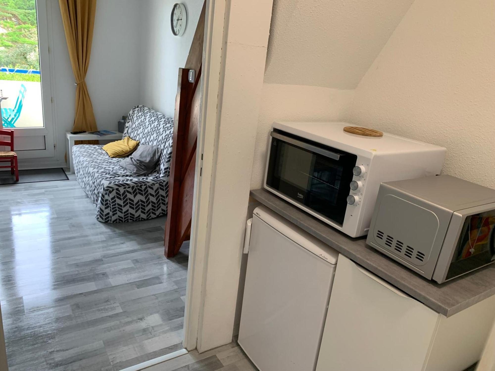 Studio Duplex Vue Mer 100M De La Plage Saint-Nic Exterior photo